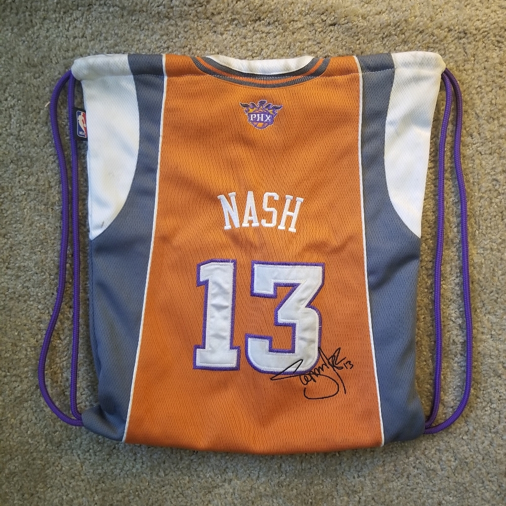 Steve Nash pullstring bag